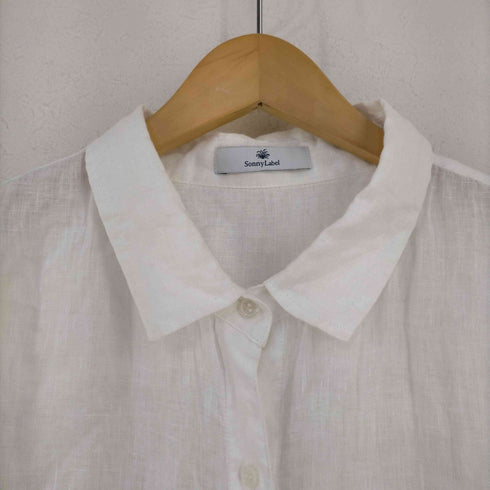 アーバンリサーチサニーレーベル URBAN RESEARCH Sonny Label リネンリラックスシャツ レディース FREE