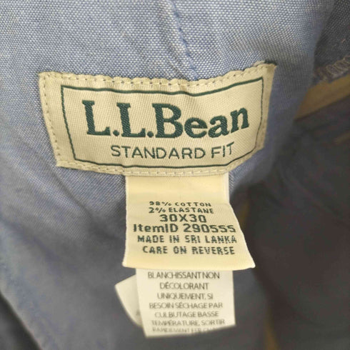 エルエルビーン L.L.Bean STANDARD FIT スタンダード フィット ストレート チノ パンツ メンズ 30×30