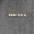 ディーゼル DIESEL デニム地メタルロゴスクエアバックパック メンズ