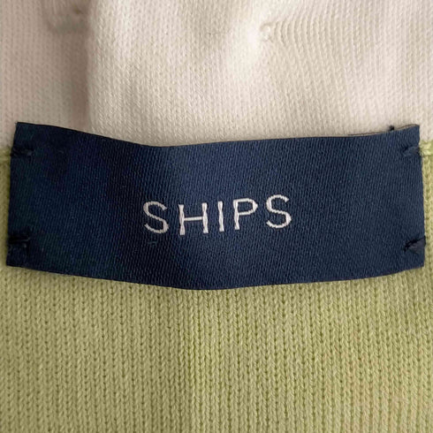 シップス SHIPS 〈手洗い可能〉コットン 配色 バックボタン プルオーバー◇ レディース ONE SIZE