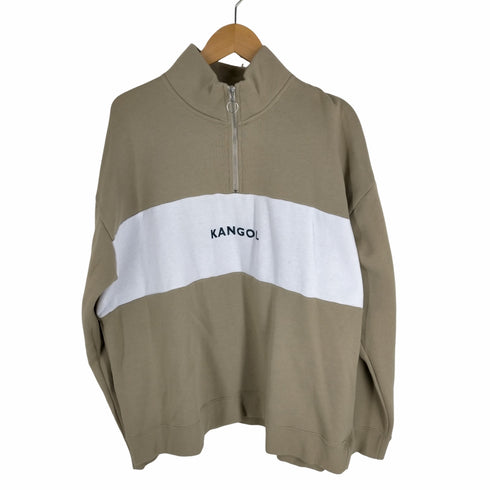 カンゴール KANGOL ロゴハーフジップスウェット メンズ JPN:L