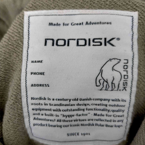 nordisk ワンポイントフーディー メンズ 46