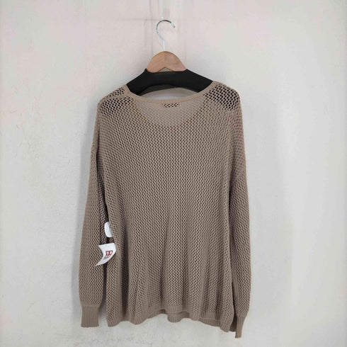 アーバンリサーチサニーレーベル URBAN RESEARCH Sonny Label ルーズメッシュ編みニット レディース
