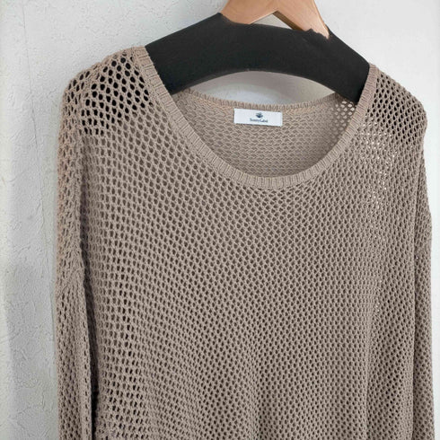 アーバンリサーチサニーレーベル URBAN RESEARCH Sonny Label ルーズメッシュ編みニット レディース