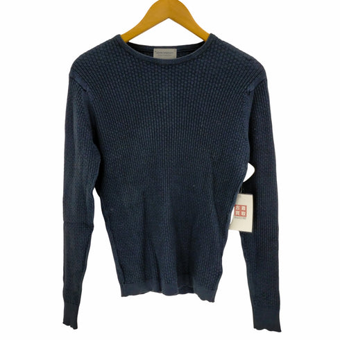 ジョンスメドレー JOHN SMEDLEY England製 ワッフルコットンニット メンズ JPN:S