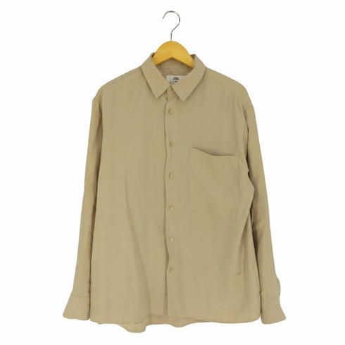 ザラ ZARA RELAXED SHIRT WITH POCKET リラックスシャツ メンズ import:M