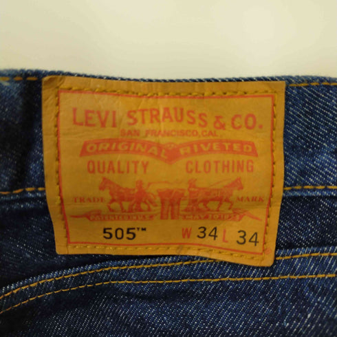 リーバイス Levis 00's ボタン裏 刻印4460 505 メンズ 34-34