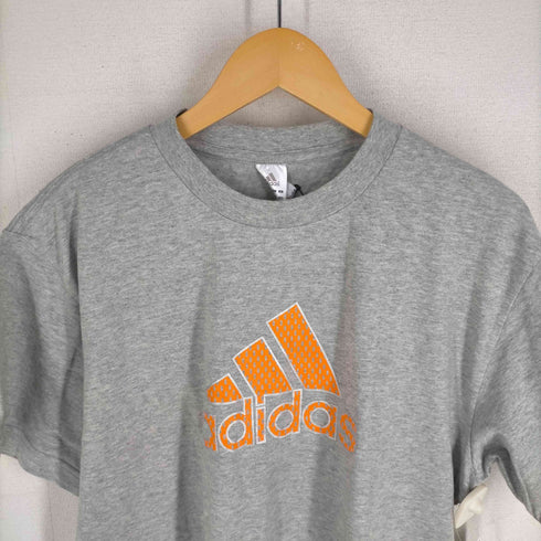 アディダス adidas 00s ロゴプリントクルーネックTシャツ メンズ JPN:M