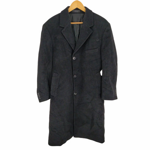 ローレンラルフローレン LAUREN RALPH LAUREN MADE IN MACEDONIA ウールカシミヤ チェスターコート メンズ S42