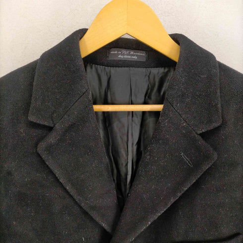 ローレンラルフローレン LAUREN RALPH LAUREN MADE IN MACEDONIA ウールカシミヤ チェスターコート メンズ S42