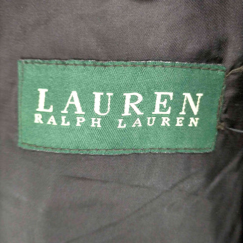 ローレンラルフローレン LAUREN RALPH LAUREN MADE IN MACEDONIA ウールカシミヤ チェスターコート メンズ S42