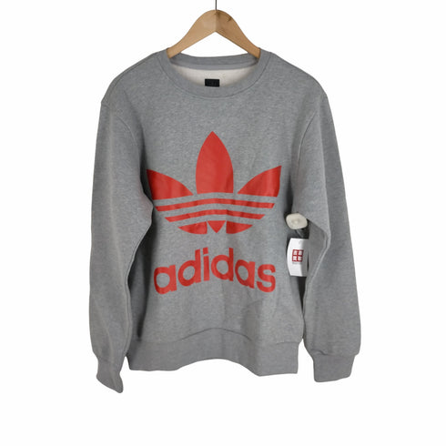 アディダス adidas 00S トレフォイルロゴプリントクルーネックスウェット メンズ JPN:L