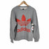 アディダス adidas 00S トレフォイルロゴプリントクルーネックスウェット メンズ JPN:L