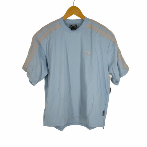 アディダス adidas 00S パワーショルダー サイドラインクルーネックTシャツ メンズ JPN:M