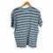 ギャップ Gap 00S OLD マルチボーダープリントクルーネックTシャツ メンズ XXL