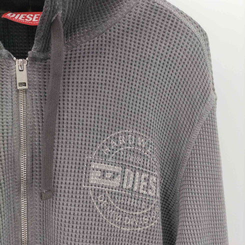 ディーゼル DIESEL 2024SS グレンマーティンス S-GINAFY-HOOD-ZIP ジップアップパーカー メンズ import:M