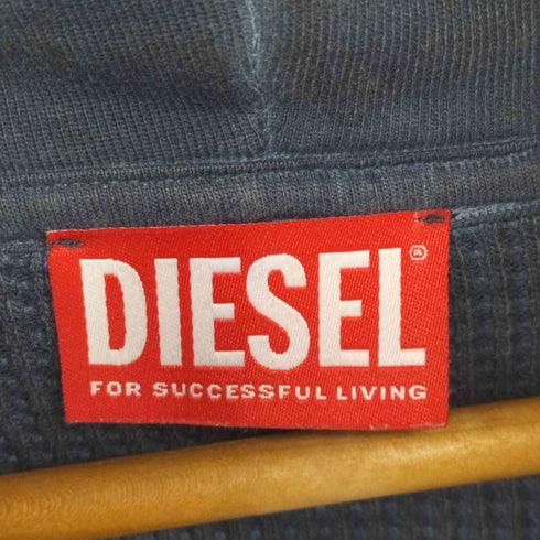 ディーゼル DIESEL 2024SS グレンマーティンス S-GINAFY-HOOD-ZIP ジップアップパーカー メンズ import:M