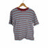 ギャップ Gap 00S OLD マルチボーダープリントクルーネックTシャツ メンズ JPN:XXL