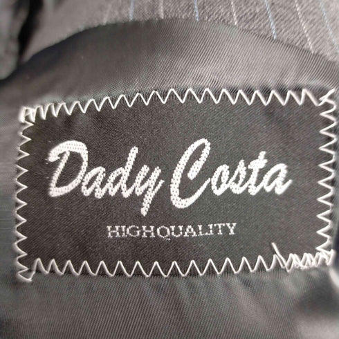 Dady Costa ピンストライプジャケットセットアップ メンズ 112 E7