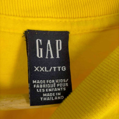 ギャップ Gap 00S OLD プリントクルーネックTシャツ メンズ XXL