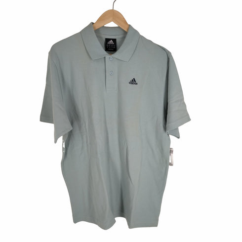 アディダス adidas 00S パフォーマンスロゴ刺しゅう鹿の子ポロシャツ メンズ JPN:M