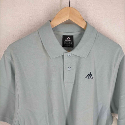 アディダス adidas 00S パフォーマンスロゴ刺しゅう鹿の子ポロシャツ メンズ JPN:M