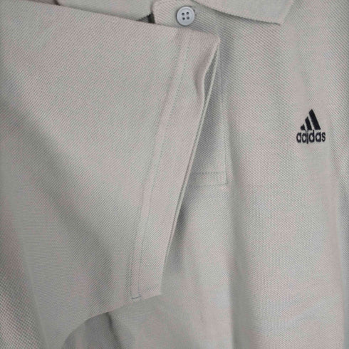 アディダス adidas 00S パフォーマンスロゴ刺しゅう鹿の子ポロシャツ メンズ JPN:M