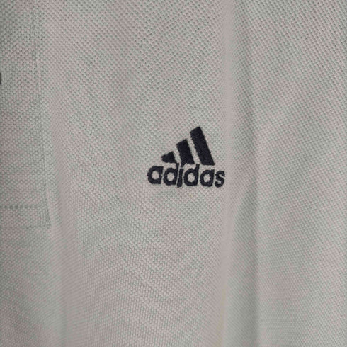 アディダス adidas 00S パフォーマンスロゴ刺しゅう鹿の子ポロシャツ メンズ JPN:M