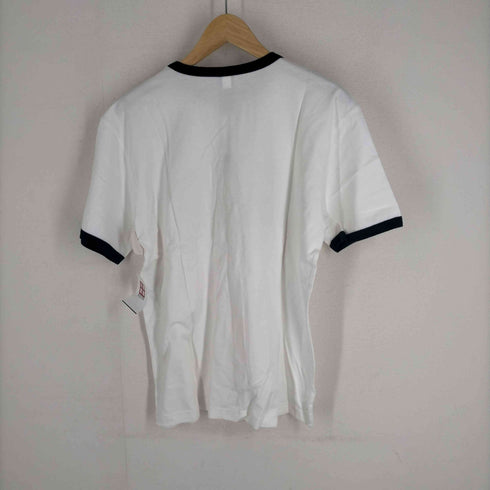 ギャップ Gap 00S OLD アーチロゴクルーネックリンガーTシャツ メンズ XXL