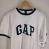 ギャップ Gap 00S OLD アーチロゴクルーネックリンガーTシャツ メンズ XXL