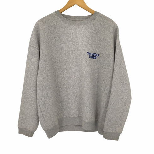 フリークスストア FREAKS STORE 別注ビッグシルエットバックプリントクルーネックスウェット レディース JPN:M