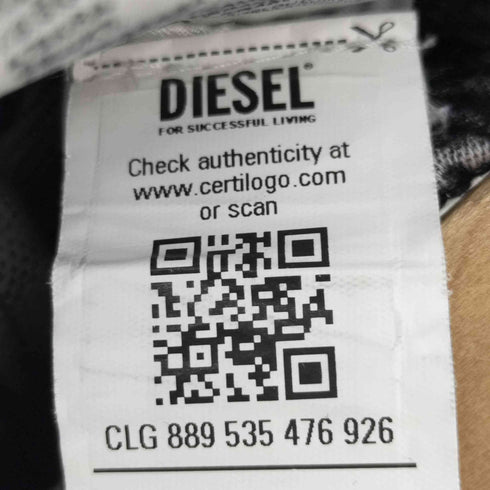ディーゼル DIESEL 2023AW グレンマーティンス D-LAB-NE デニムジョガーイージーパンツ メンズ JPN:S