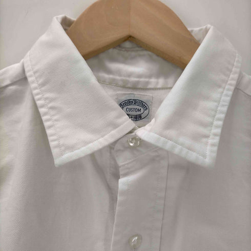 ブルックスブラザーズ BROOKS BROTHERS 60S CUSTOM ウィングカラー 長袖シャツ ビッグサイズ メンズ