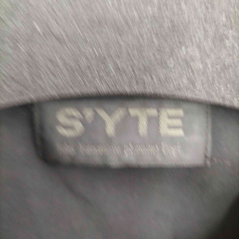 サイトバイヨウジヤマモト syte by Yohji Yamamoto スタンドカラー シングル オーバー シャツコート メンズ JPN:3