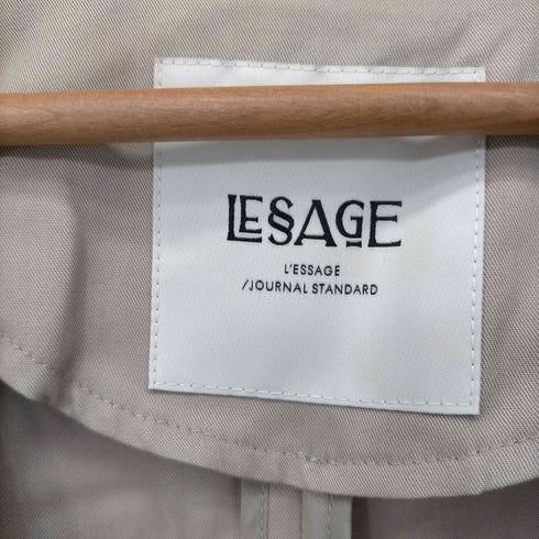 ジャーナルスタンダードレサージュ JOURNAL STANDARD Lessage ツイストリヨセルロングジャケットセットアップ レディース JPN:38
