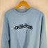 アディダス adidas 00S ロゴ刺しゅうラグランスウェットシャツ メンズ JPN:M