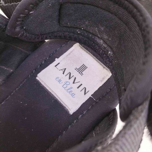 ランバンオンブルー LANVIN en Bleu プラットフォームバックストラップサンダル レディース JPN:24