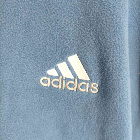アディダス adidas 00S パフォーマンスロゴ刺しゅう ハーフジップフリース 裾ドローコード メンズ JPN:0