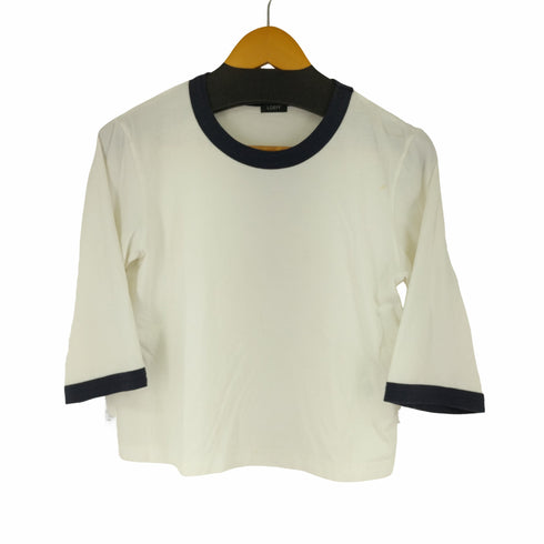 ロエフ LOEFF コットン リンガー Tシャツ レディース FREE