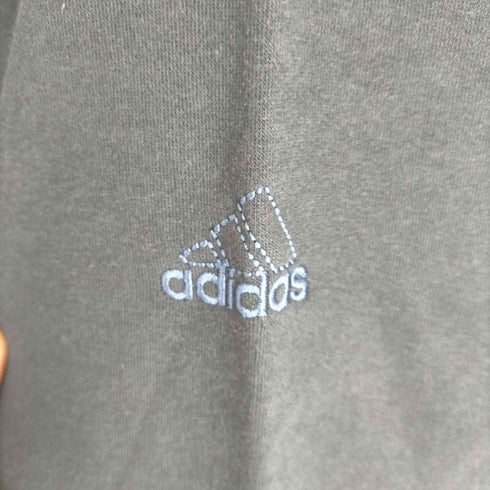 アディダス adidas 00S ロゴ刺しゅうラグランスウェットシャツ メンズ JPN:M