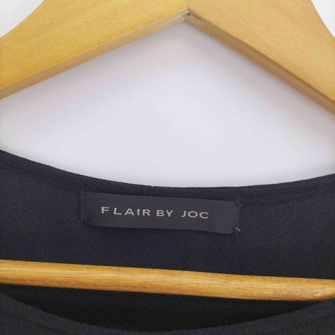 フレアバイジョー FLAIR BY JOC シルク混 ノースリーブ ブラウス タイト スカート セットアップ レディース 34