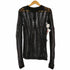 voltage control filter Openwork Mohair Knit Top / Black レディース FREE