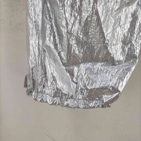 ザラ ZARA METALLIC PARACHUTE PANTS レディース M