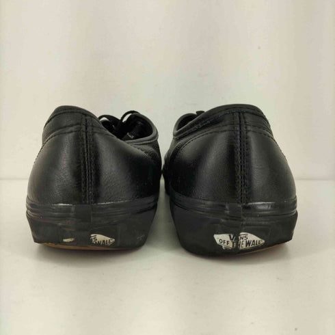 バンズ VANS AUTHENTIC オーセンティック VN000JRAL3B (LEA)BLK/BLK メンズ JPN:27.5