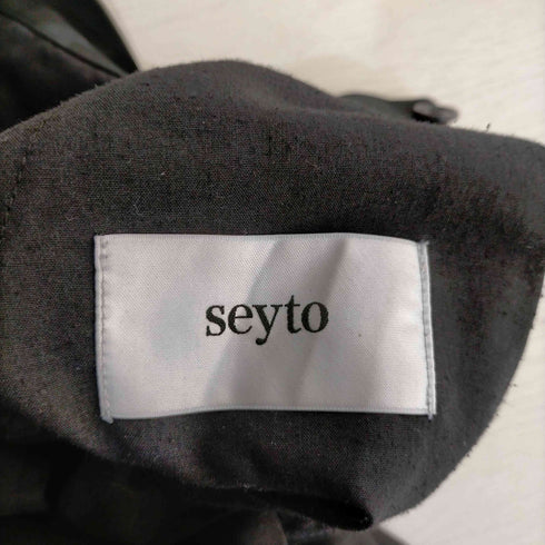 seyto Baggy flare tack pants メンズ JPN:1