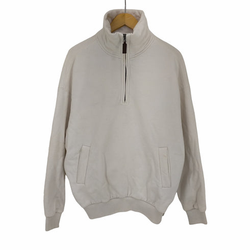 Fax Copy Express Fleece-lined hoodie ハーフジップスウェット メンズ import:L