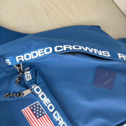 ロデオクラウンズワイドボウル RCWB/RODEO CROWNS WIDE BOWL ロゴプリントバックパック レディース