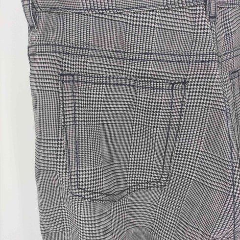 ジュンヤワタナベコムデギャルソン JUNYA WATANABE COMME des GARCONS AD2003 04SS 千鳥格子 フレア スラックスパンツ ローライズ レディース JPN:M