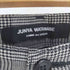 ジュンヤワタナベコムデギャルソン JUNYA WATANABE COMME des GARCONS AD2003 04SS 千鳥格子 フレア スラックスパンツ ローライズ レディース JPN:M