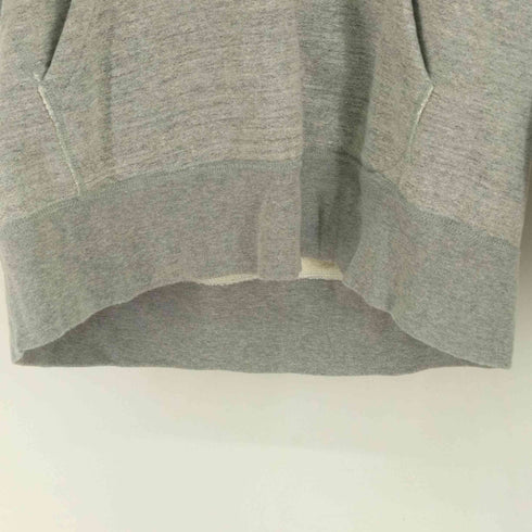 バーンズ アウト フィッターズ BARNS OUT FITTERS カンガルーポケット 前V霜降りフーディ メンズ JPN:2